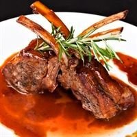 Lamb Chops in Wine Mustard Sauce